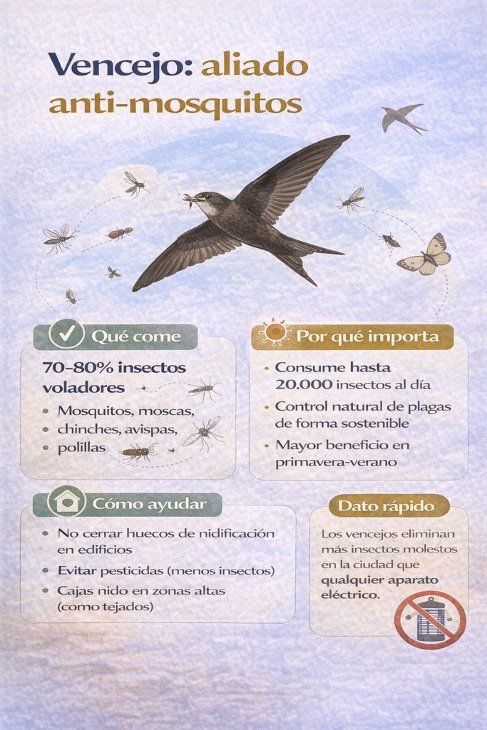 infografia vencejo común infografia vencejo común