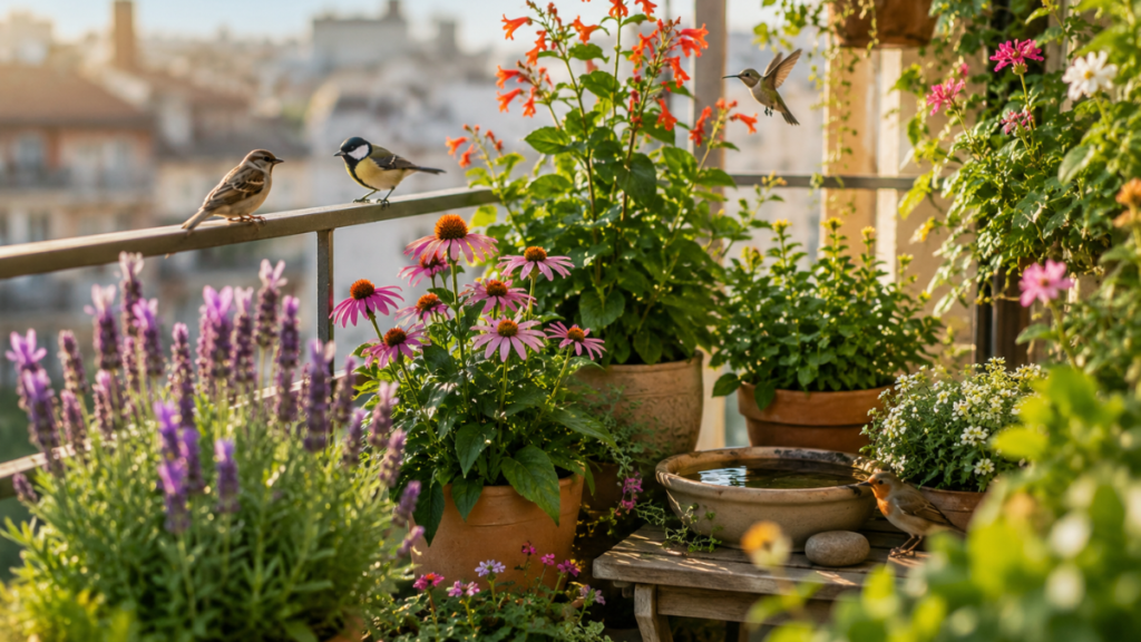 plantas que atraen aves Plants that attract birds