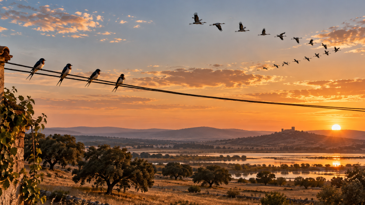 Las aves que anuncian el otoño y cómo reconocer sus señales antes que nadie